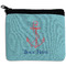 Chic Beach House Neoprene Coin Purse - Front