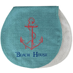 Chic Beach House Burp Pad - Velour