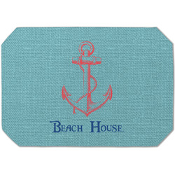Chic Beach House Dining Table Mat - Octagon (Single-Sided)