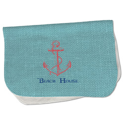 Chic Beach House Burp Cloth - Fleece