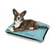 Chic Beach House Outdoor Dog Beds - Medium - IN CONTEXT