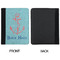 Chic Beach House Padfolio Clipboards - Small - APPROVAL