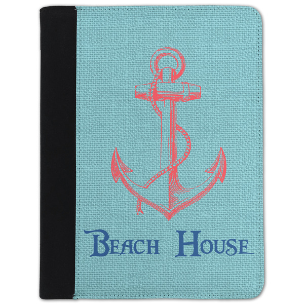 Custom Chic Beach House Padfolio Clipboard - Small
