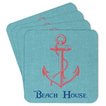 Chic Beach House Paper Coasters