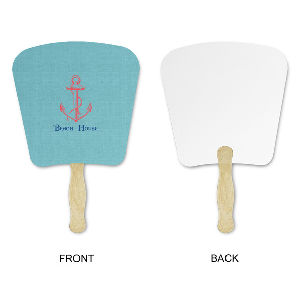 Chic Beach House Paper Fans - Approval
