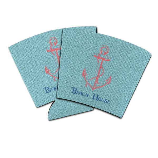 Custom Chic Beach House Party Cup Sleeve