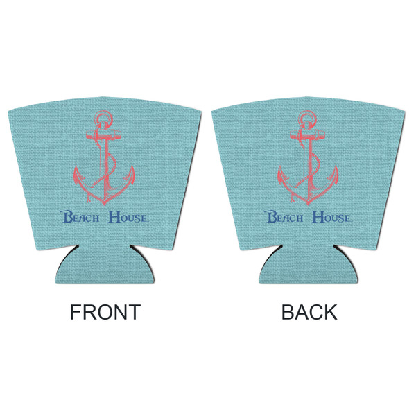 Chic Beach House Party Cup Sleeves - with bottom - APPROVAL