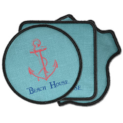 Chic Beach House Iron on Patches