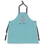Chic Beach House Apron Without Pockets