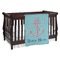 Chic Beach House Personalized Baby Blanket