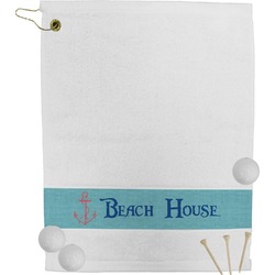 Chic Beach House Golf Bag Towel