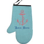 Chic Beach House Left Oven Mitt