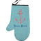 Chic Beach House Personalized Oven Mitt - Left