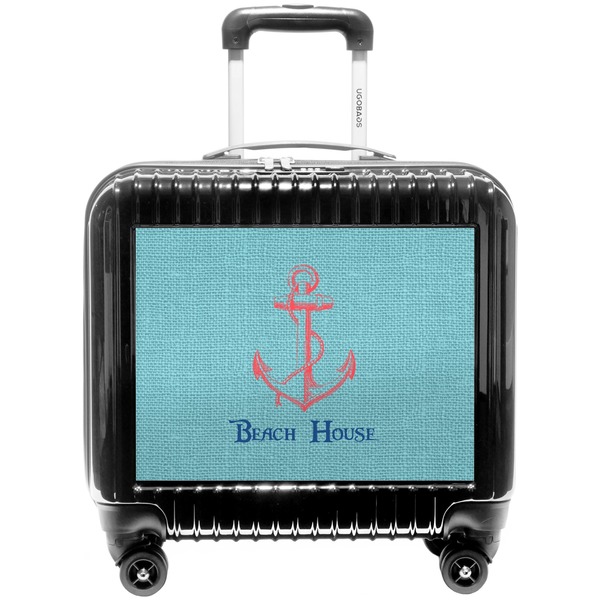 Custom Chic Beach House Pilot / Flight Suitcase