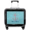 Chic Beach House Pilot Bag Luggage with Wheels