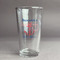 Chic Beach House Pint Glass - Two Content - Front/Main