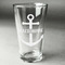 Chic Beach House Pint Glass - Engraved (Single)
