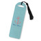 Chic Beach House Plastic Bookmarks - Front