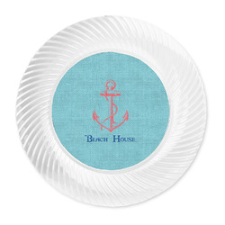 Chic Beach House Plastic Party Dinner Plates - 10"