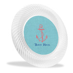 Chic Beach House Plastic Party Dinner Plates - 10"