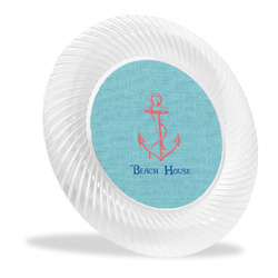 Chic Beach House Plastic Party Dinner Plates - 10"