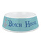 Chic Beach House Plastic Pet Bowls - Medium - MAIN