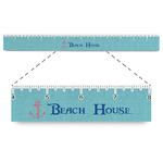 Chic Beach House Plastic Ruler - 12"