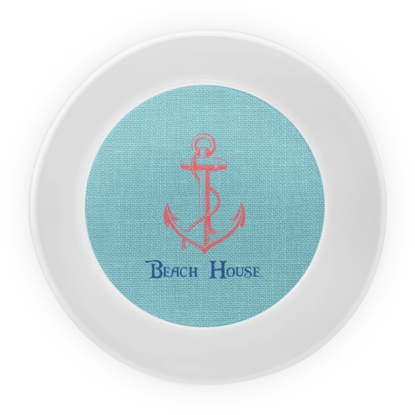 Chic Beach House Melamine Bowl - Center