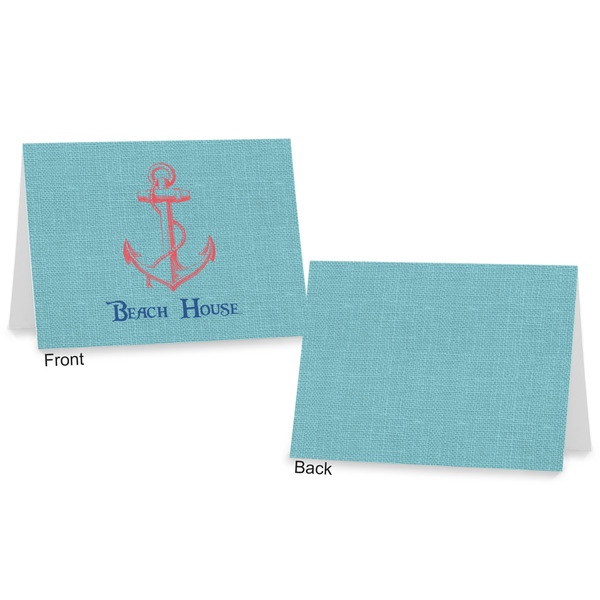 Chic Beach House Postcard - Front and Back