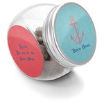 Chic Beach House Puppy Treat Jar