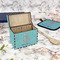 Chic Beach House Recipe Box - Full Color - In Context