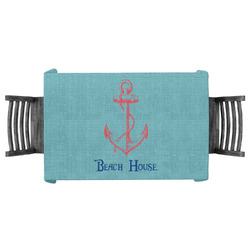 Chic Beach House Tablecloth - 58"x58"