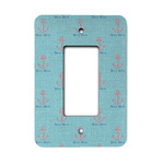 Chic Beach House Rocker Style Light Switch Cover - Single Switch