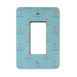 Chic Beach House Rocker Style Light Switch Cover - Single Switch