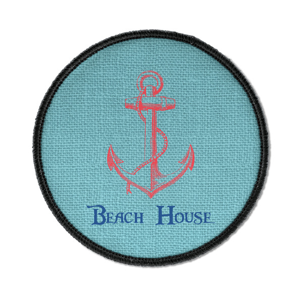 Chic Beach House Round Patch