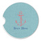 Chic Beach House Sandstone Car Coaster - Single