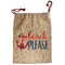 Chic Beach House Santa Sack - Front
