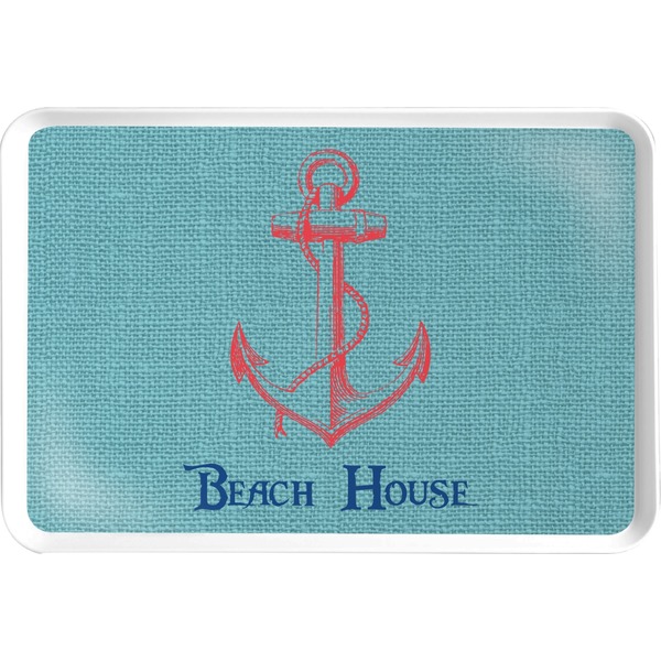 Custom Chic Beach House Serving Tray
