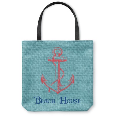 Chic Beach House Canvas Tote Bag