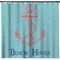 Chic Beach House Shower Curtain (Personalized) (Non-Approval)