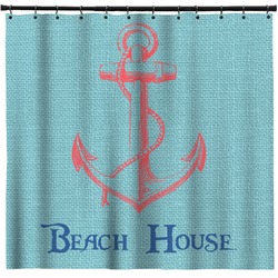 Chic Beach House Shower Curtain