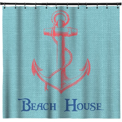 Chic Beach House Shower Curtain