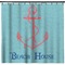 Chic Beach House Shower Curtain
