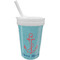 Chic Beach House Sippy Cup with Straw (Personalized)