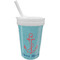 Chic Beach House Sippy Cup with Straw