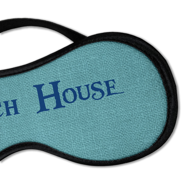 Chic Beach House Sleeping Eye Mask - DETAIL Large