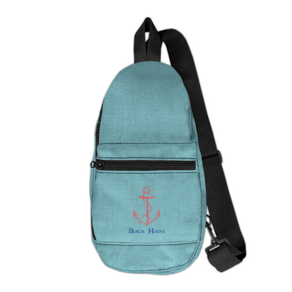 Custom Chic Beach House Sling Bag