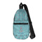 Chic Beach House Sling Bag - Front View