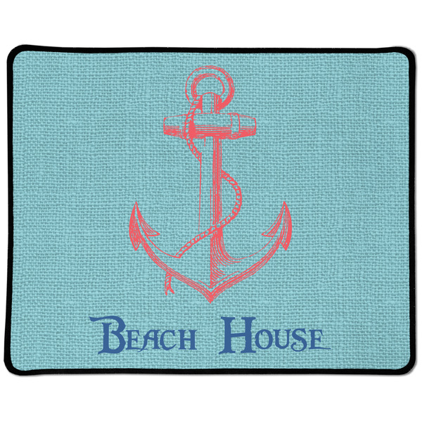 Custom Chic Beach House Large Gaming Mouse Pad - 12.5" x 10"