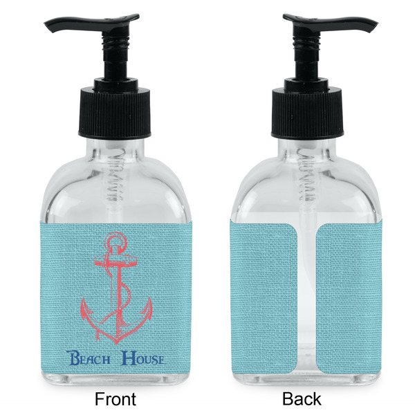 Chic Beach House Glass Soap/Lotion Dispenser - Approval
